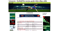 Desktop Screenshot of 11livescores.com